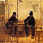 The Absinthe Drinkers by Jean Francois Raffaelli